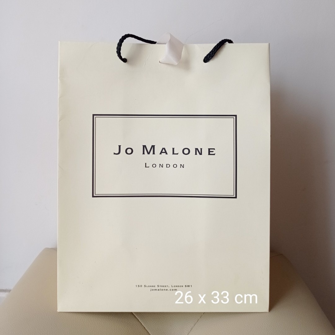 Paperbag Jo Malone medium / paper bag jo malone asli / box jo malone ...