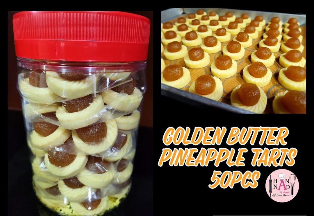 Pineapple Tarts, Food & Drinks, Homemade Bakes on Carousell