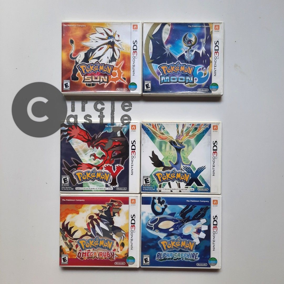 Pokemon games for 2ds and 3ds store