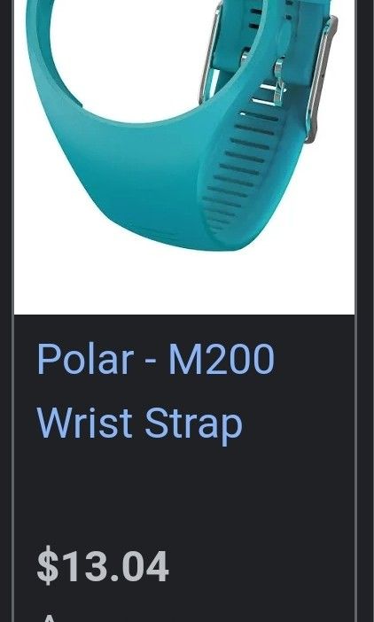 Polar m200 sales wrist strap