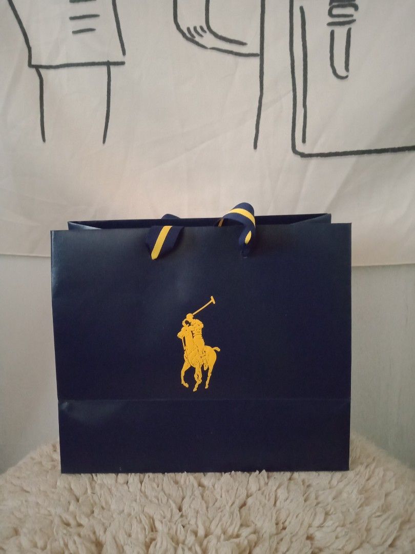 Polo ralph lauren paper bag on sale