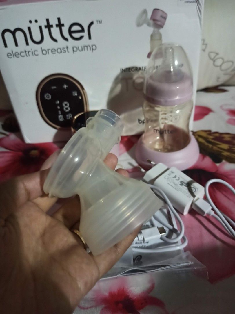 Pompa asi mutter topaz pompa mom uung spectra bebetons, Bayi & Anak