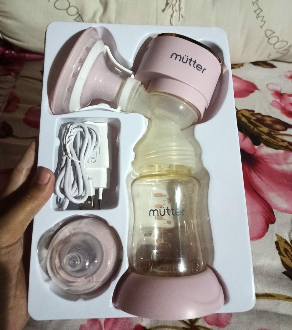 Pompa asi mutter topaz pompa mom uung spectra bebetons, Bayi & Anak