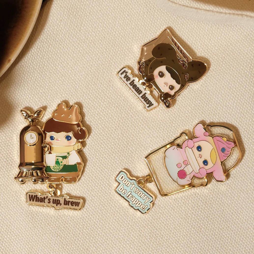 [Ready Stock]Pop Mart Pucky Rabbit Cafe Series Blind Box Badge