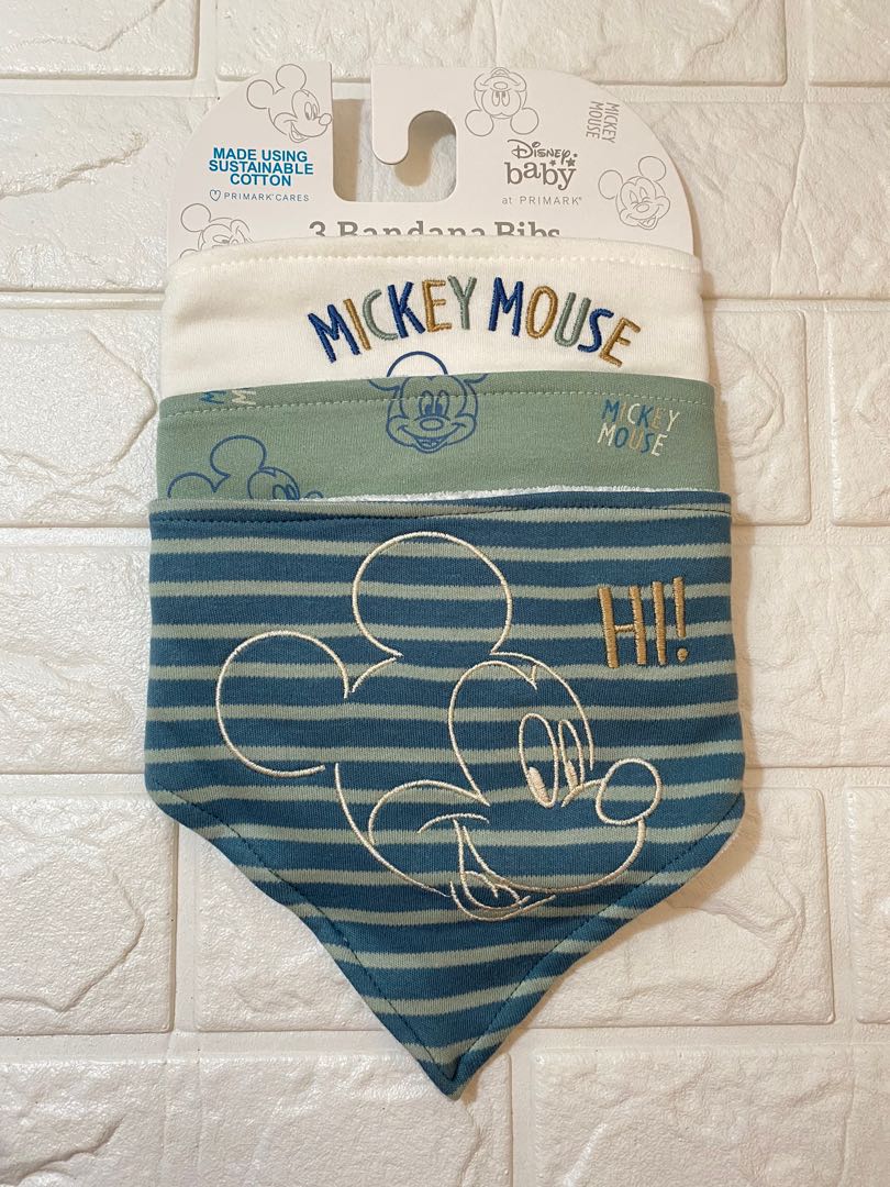 Primark Disney Baby Bibs on Carousell