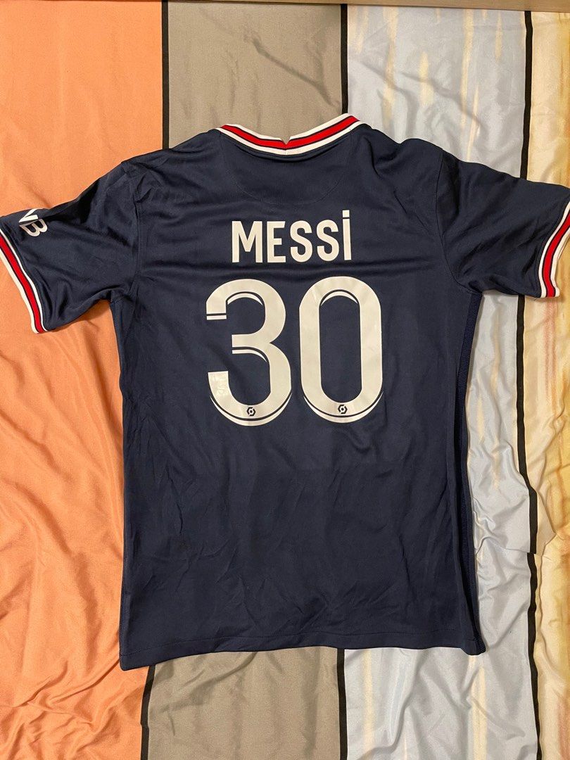 PSG Messi jersey 2021, Men's Fashion, Activewear on Carousell