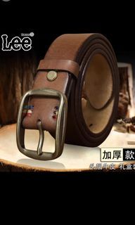 3.8CM Thick Real Genuine Leather Strap Male Belt Fashion Men's Luxury  Designer Cowskin Belts For Jeans Pin Buckle Ceinture Homme in 2023