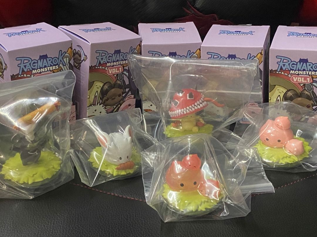 Ragnarok Online Monsters Licensed Action Figures by Gravity, Hobbies ...