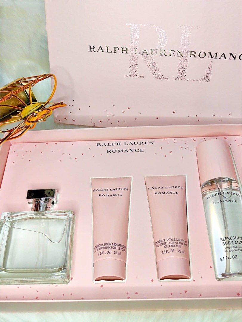 Ralph Lauren Romance 4pc Set, Beauty & Personal Care, Fragrance &  Deodorants on Carousell