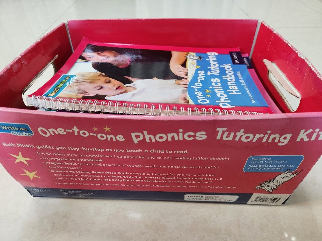 Read Write Inc Phonics Tutoring Kits, 興趣及遊戲, 書本 & 文具, 小朋友書
