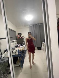 Red dress size 8