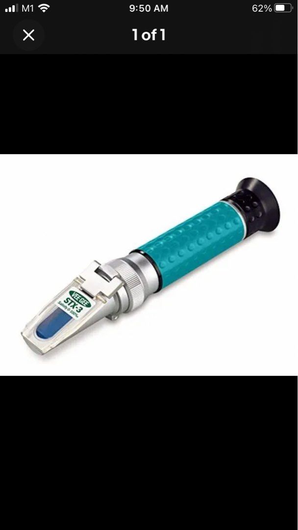 Refractometer Saltwater Coral Reef Aquarium Fish Tank Marine Fish Test , Pet Supplies, Homes