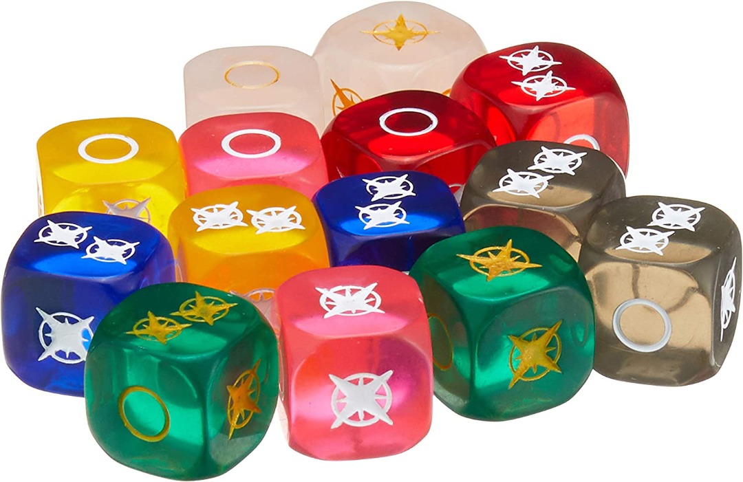 Renegade Game Studios Power Rangers Heroes of The Grid Ranger Dice Set ...