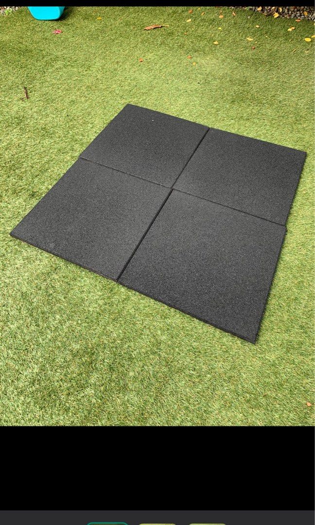Rubber Gym Mats Flooring Neoflex High Impact Tiles, Sports Equipment