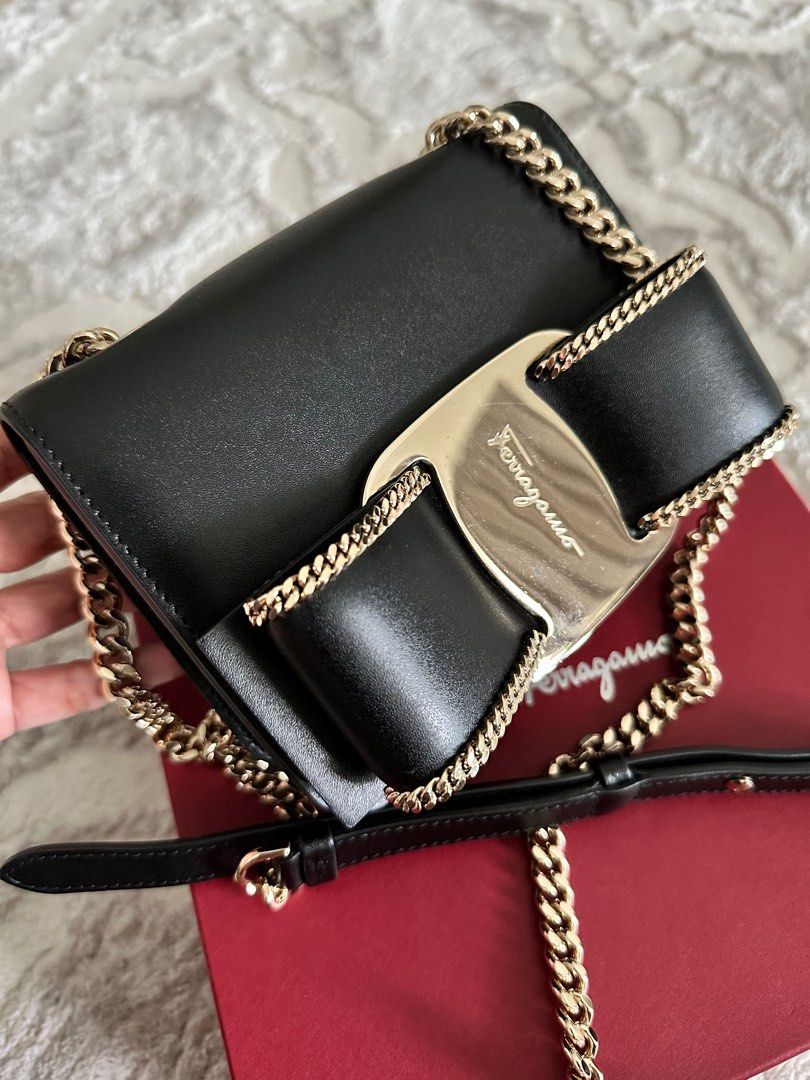 Salvatore ferragamo on sale vara mini bag