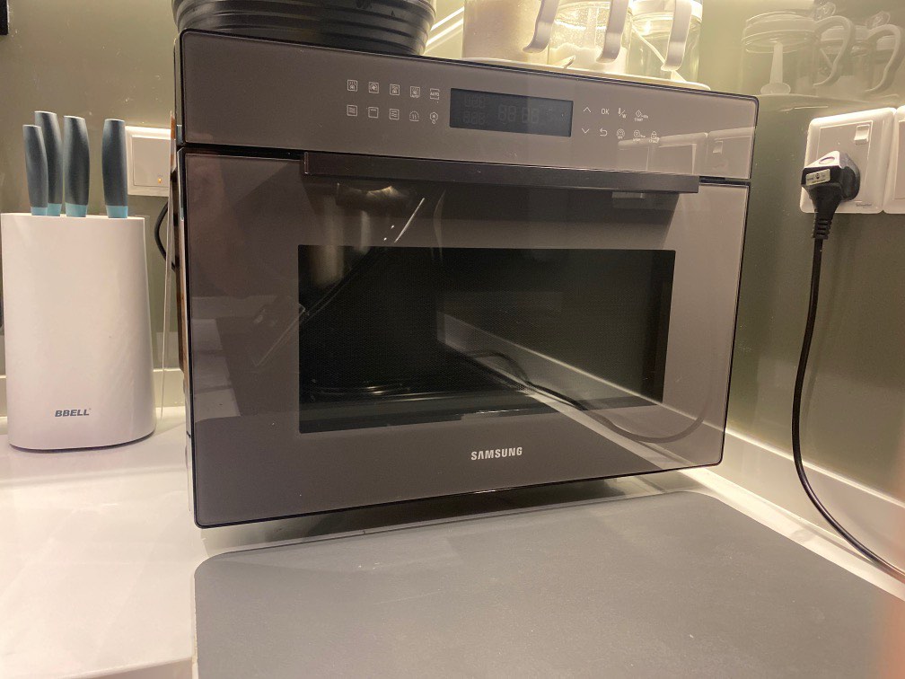 Samsung 35L Convection Microwave Oven with HotBlast, Furniture & Home