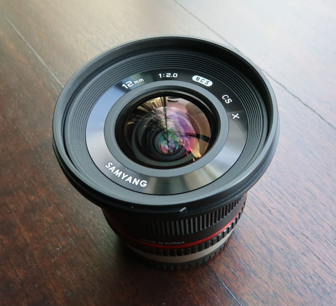 Samyang 12mm f2.0 NCS CS ultra wide angle lens Fuji X mount ...