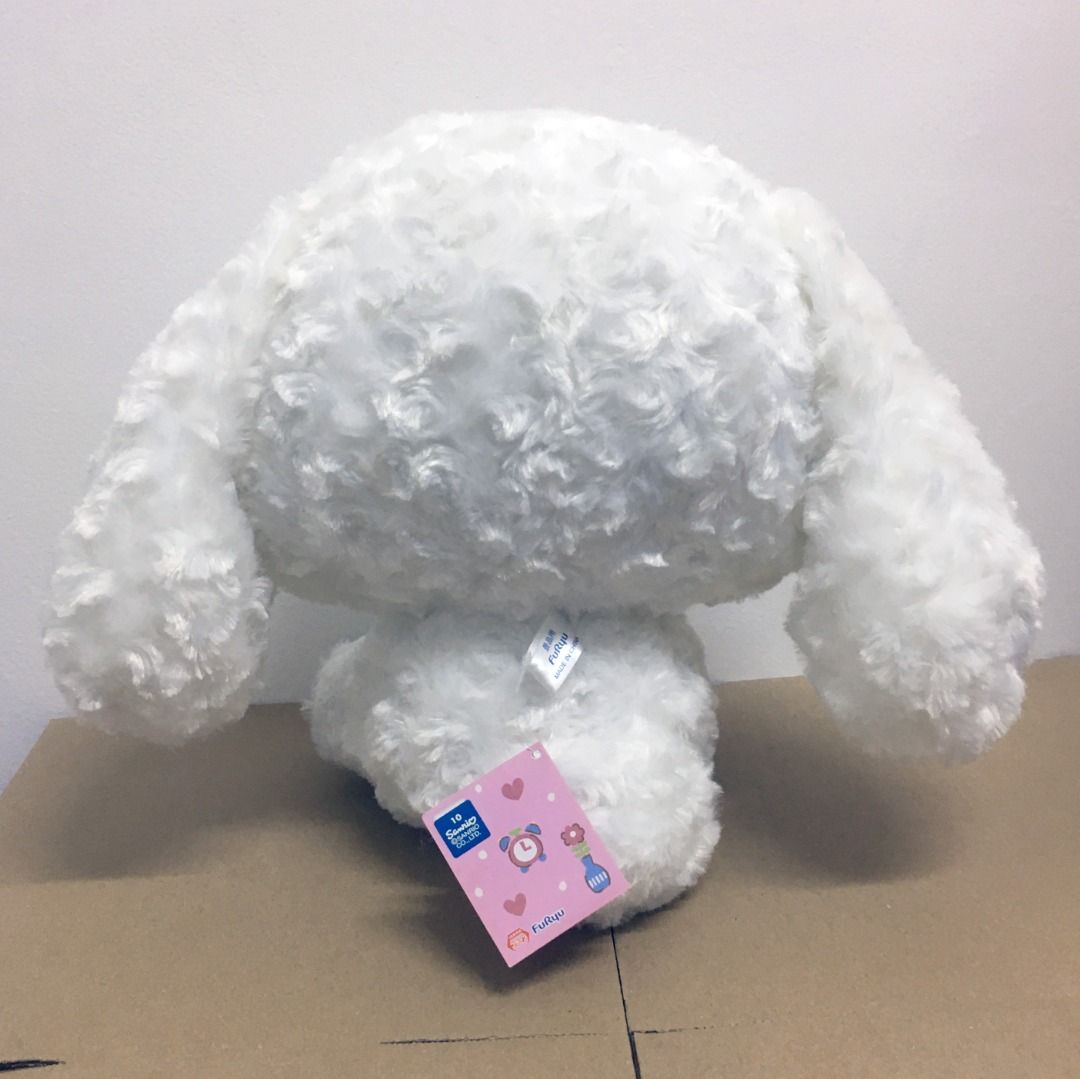 Sanrio Character Cinnamoroll Rose Fur Big Sitting Plush Toy by