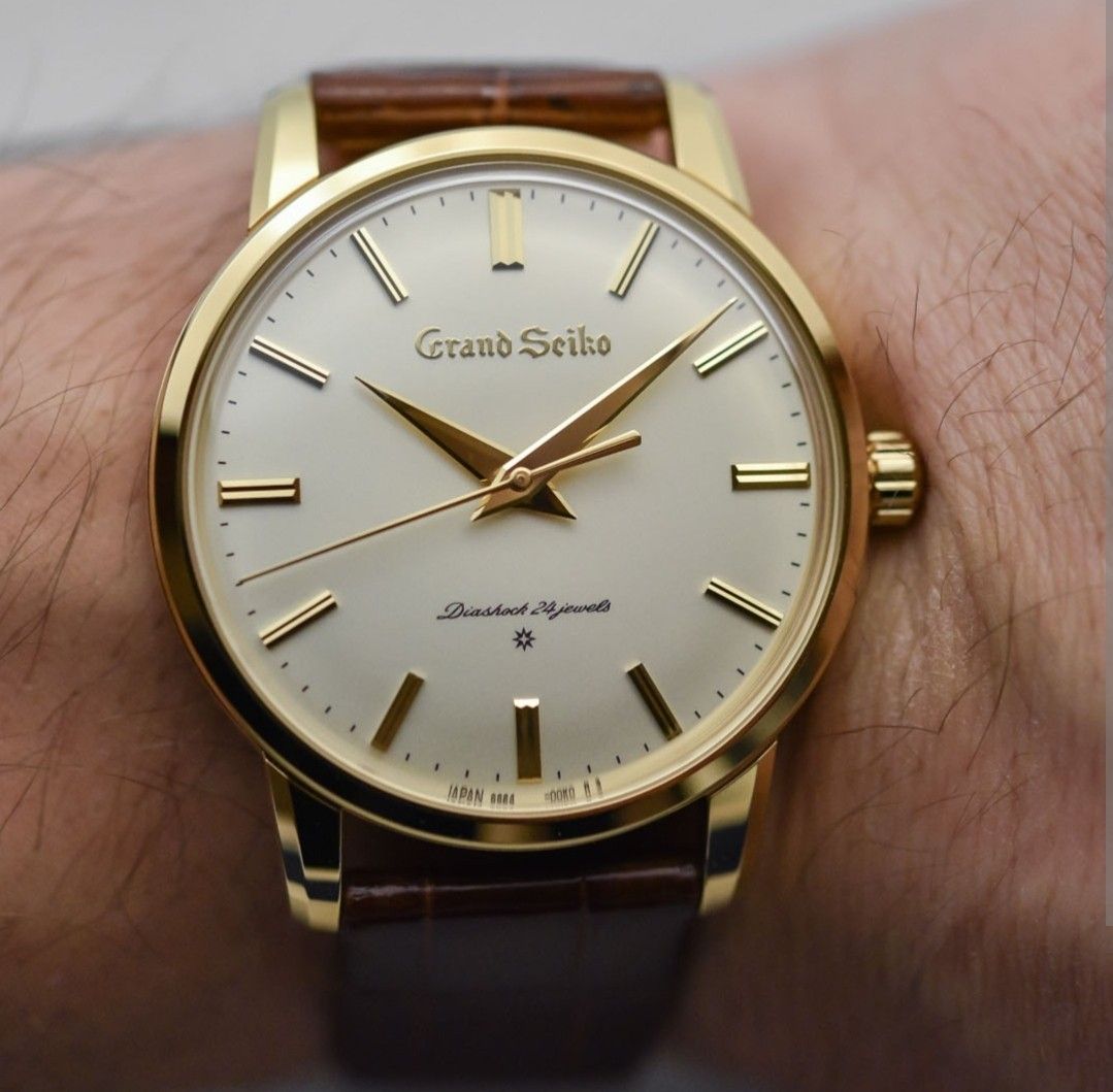 SBGW252 Grand Seiko Yellow Gold 363 Pieces Limited Edition, Luxury, Watches  on Carousell