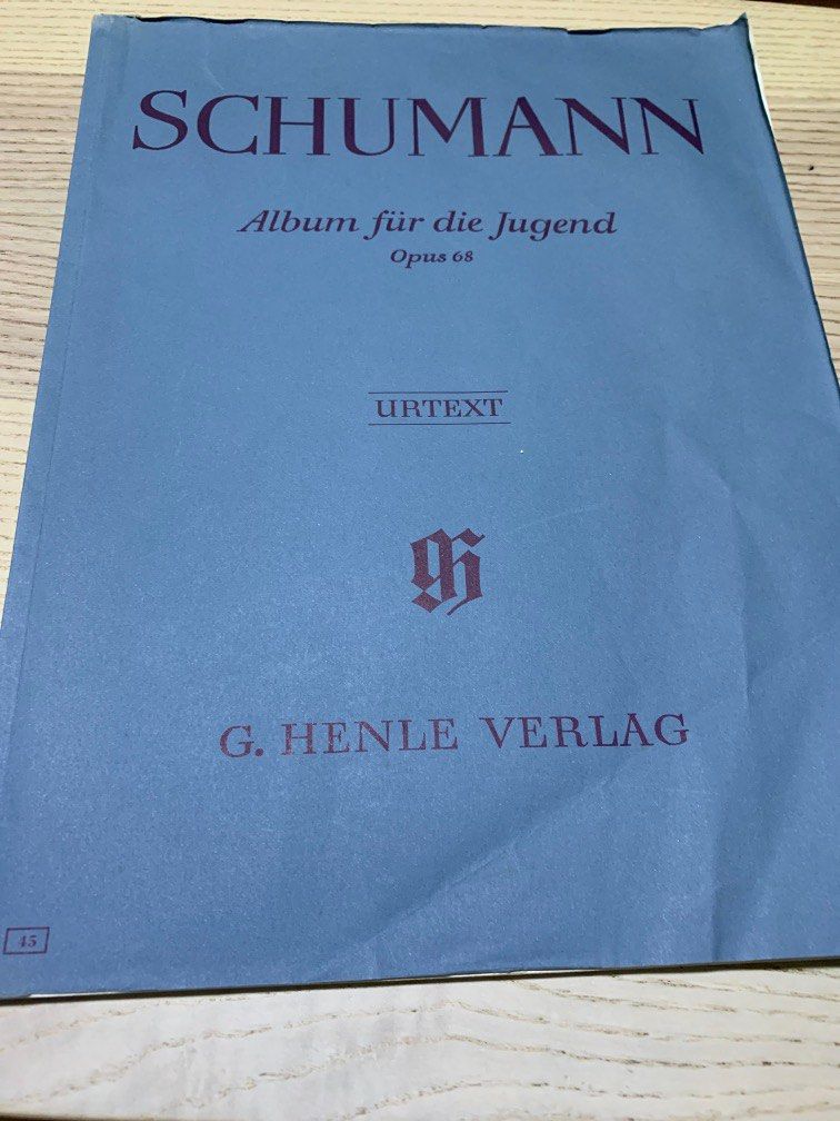 Schumann album for children, Hobbies & Toys, Books & Magazines