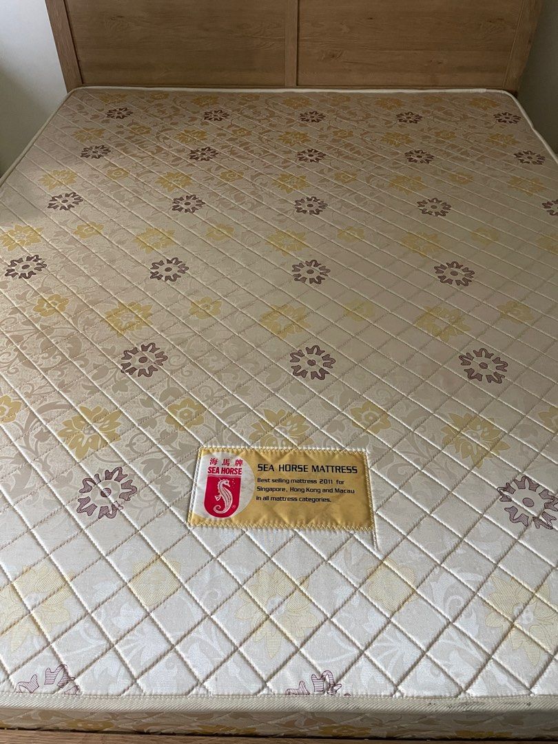 Seahorse mattress queen, Furniture & Home Living, Furniture, Bed Frames