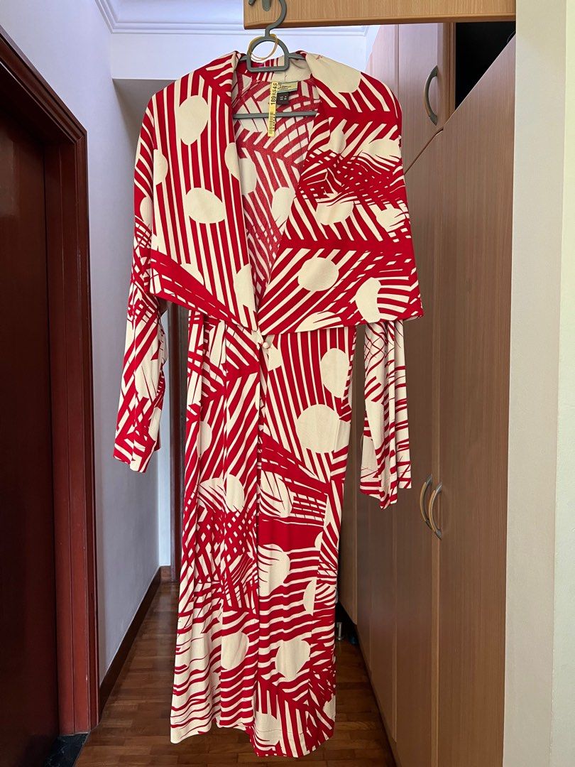 issa london silk dress Women's Issa London Deep-V Silk Kimono Maxi Dress