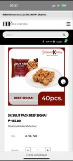 siomai king sulit pack beef 40pcs