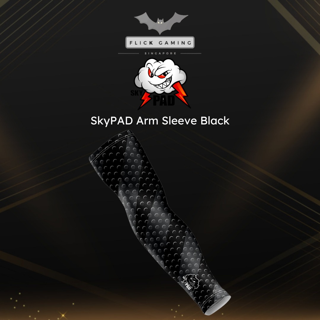 SkyPAD Gaming Arm Sleeve Black [Assorted Sizes], Computers & Tech