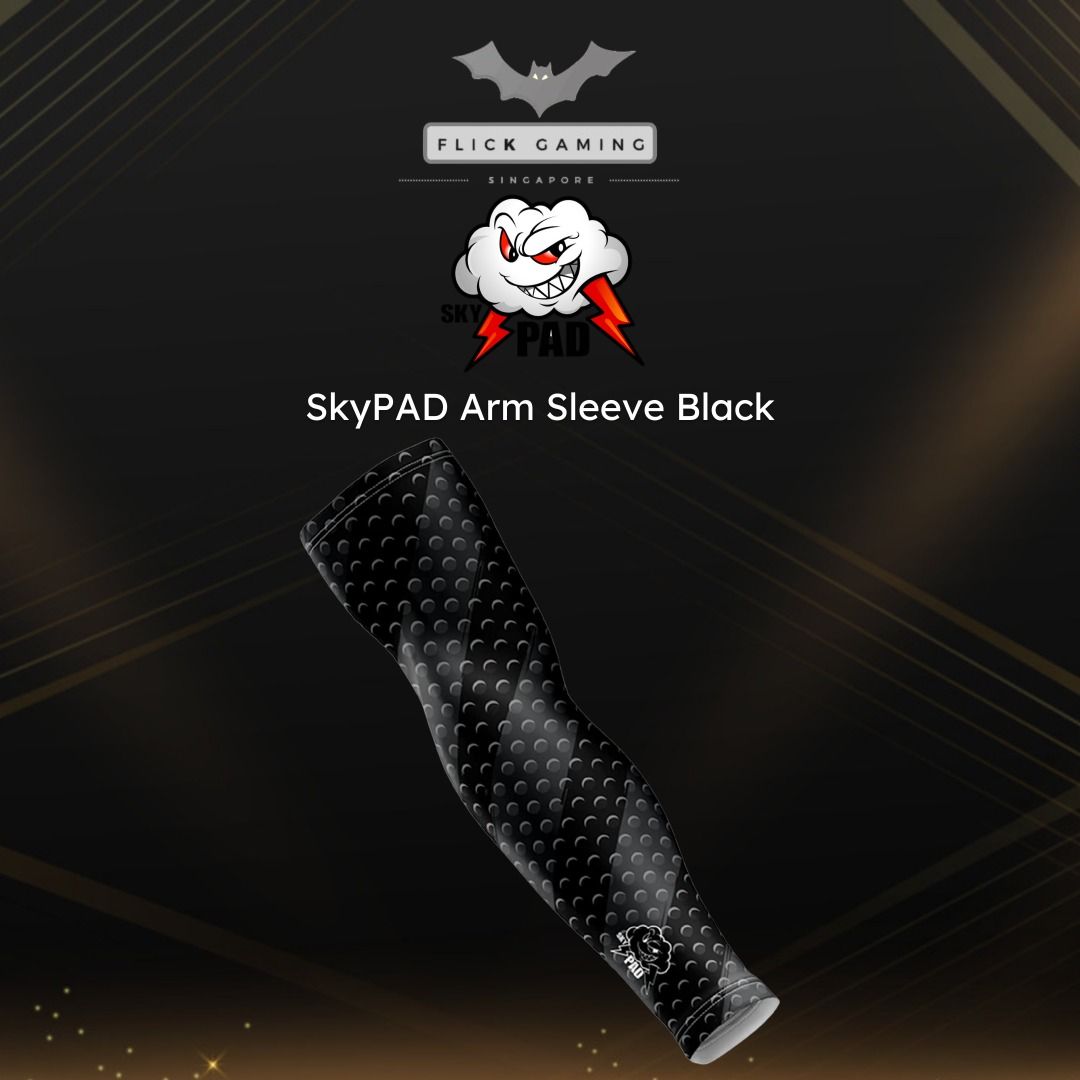 SkyPAD Gaming Arm Sleeve (Black, Small/Medium) : : Electronics