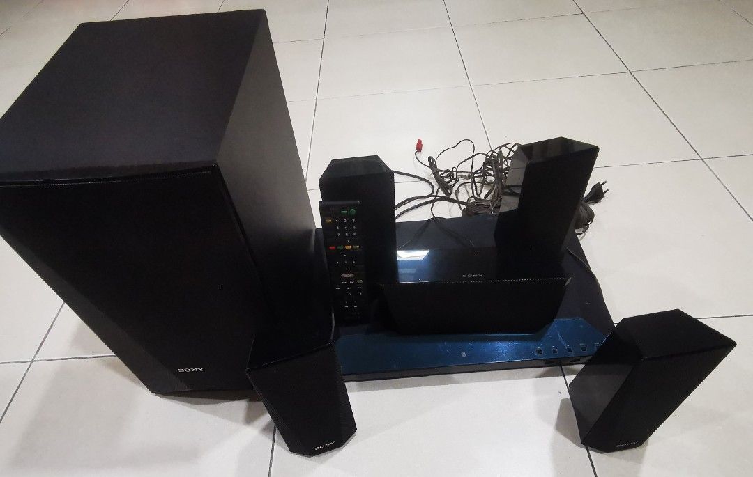 Sony bdve3100 5.1 channel home clearance theater system