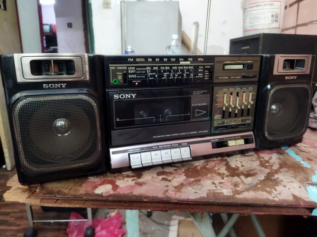 Sony CFS1000S For Sparepart, Audio, Portable Music Players on Carousell