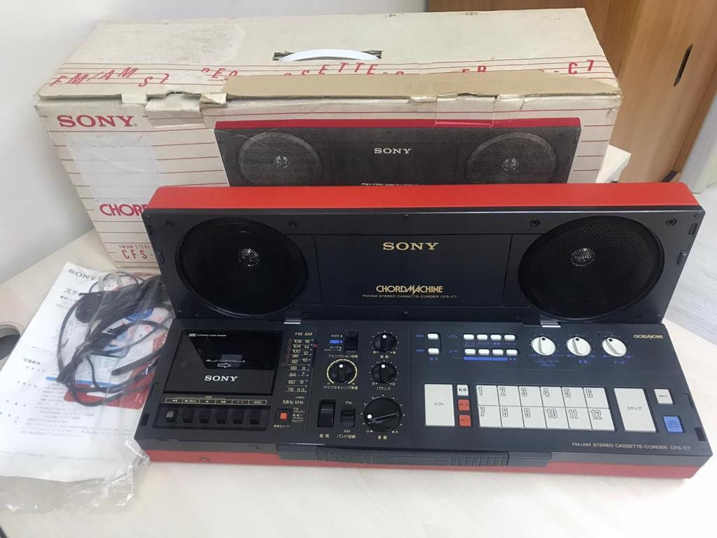 SONY CHORD MACHINEソニー コードマシン CFS-C7 ラジカセ SONY CHORD MACHINEソニー コードマシン CFS-C7 ラジカセ AM FM