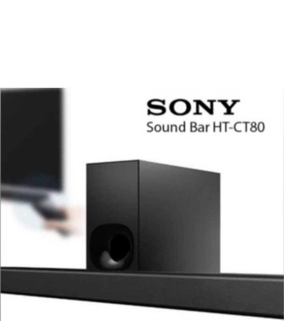 Speakers Sony soundbar and subwoofer bluetooth and remote, Audio