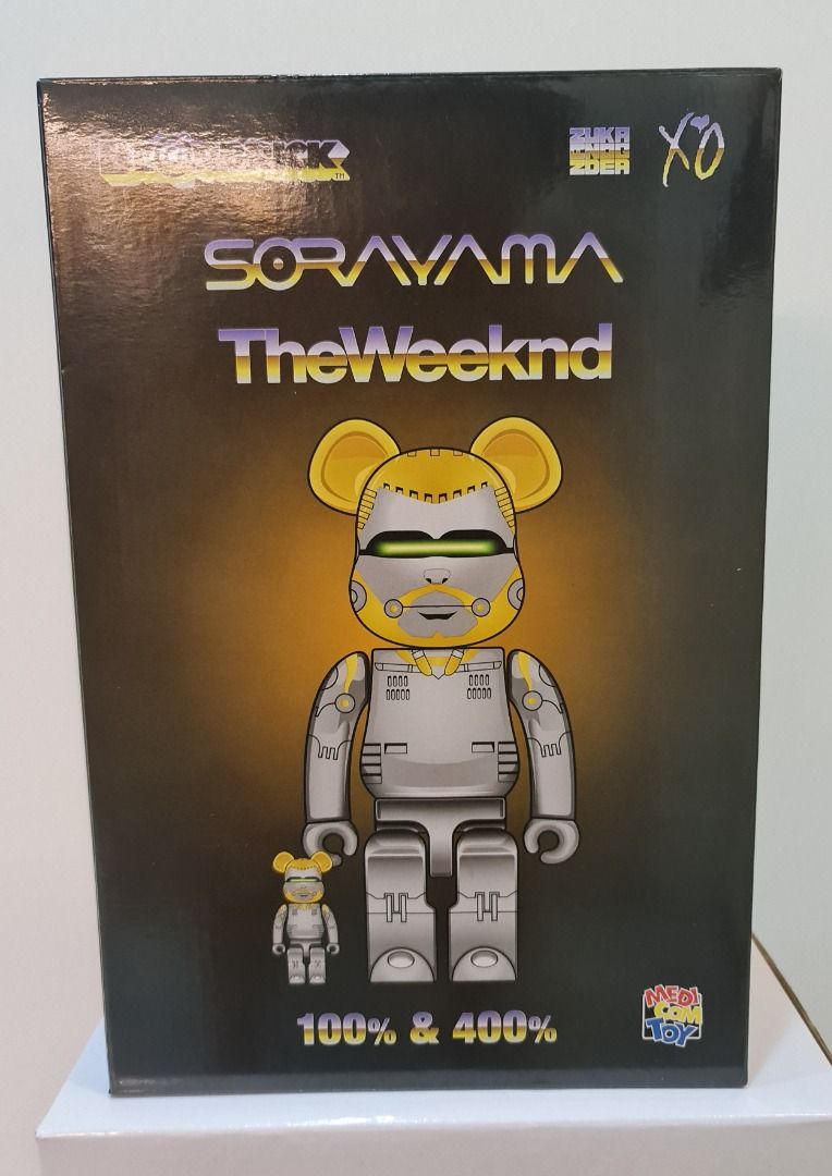 BE@RBRICK SORAYAMA THE WEEKND 400% 100% - フィギュア