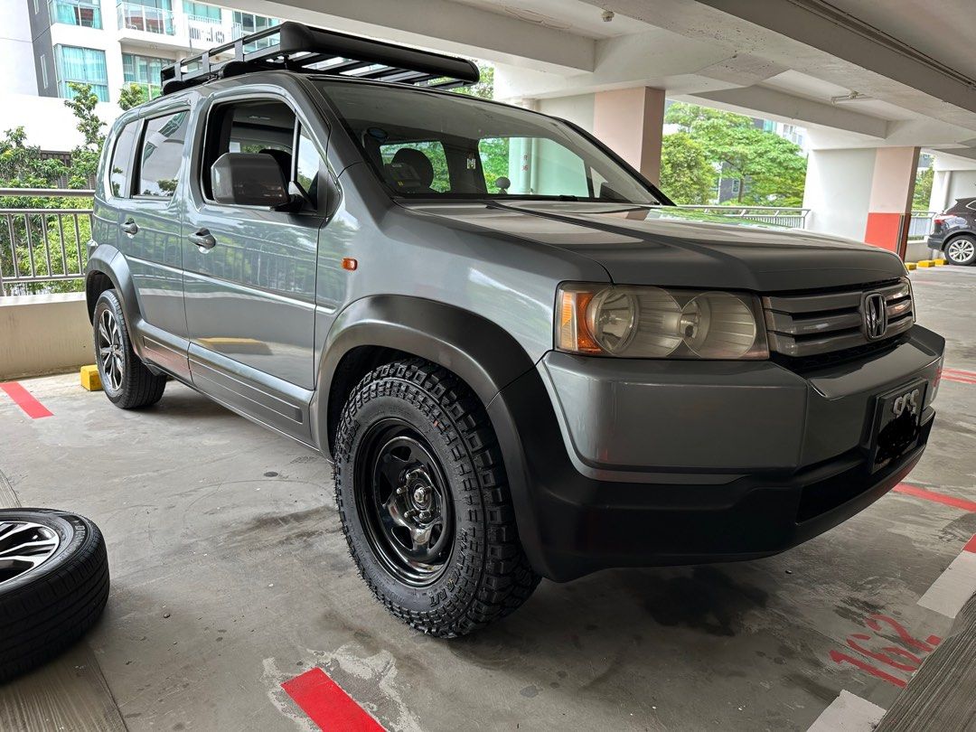 Steel rims with Kenda R/T tyres offroad 4x4 M/T A/T Honda crossroad ...
