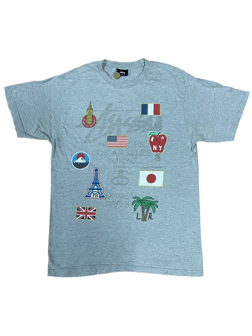 卸売り STUSSY 00s CUSTOMADE WORLD TOUR Tee DAZE iauoe.edu.ng