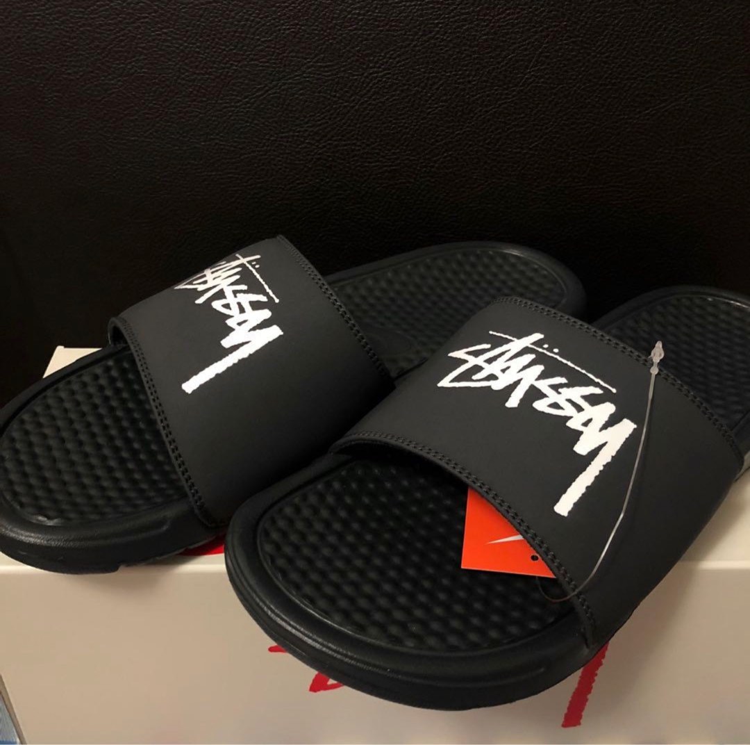 benassi stussy slides resell