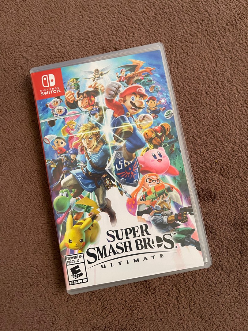 Super Smash Bros Ultimate Game (card), Video Gaming, Video Games