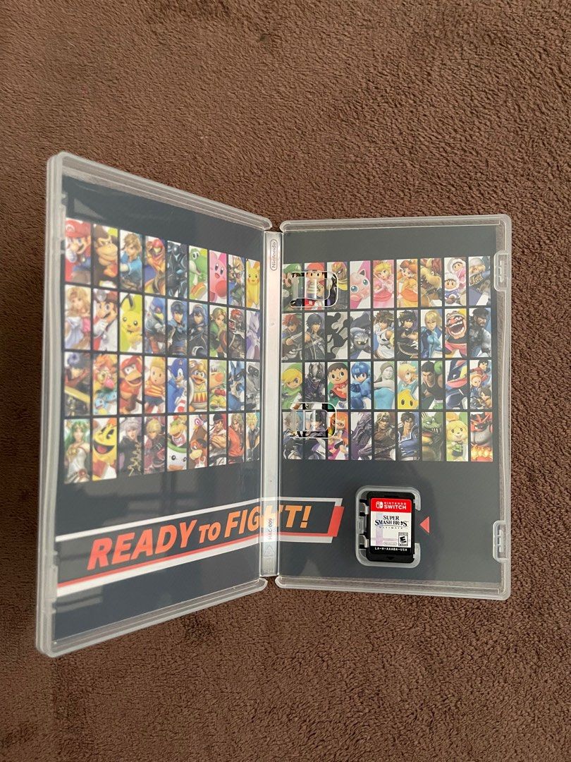 Super Smash Bros Ultimate Game (card), Video Gaming, Video Games