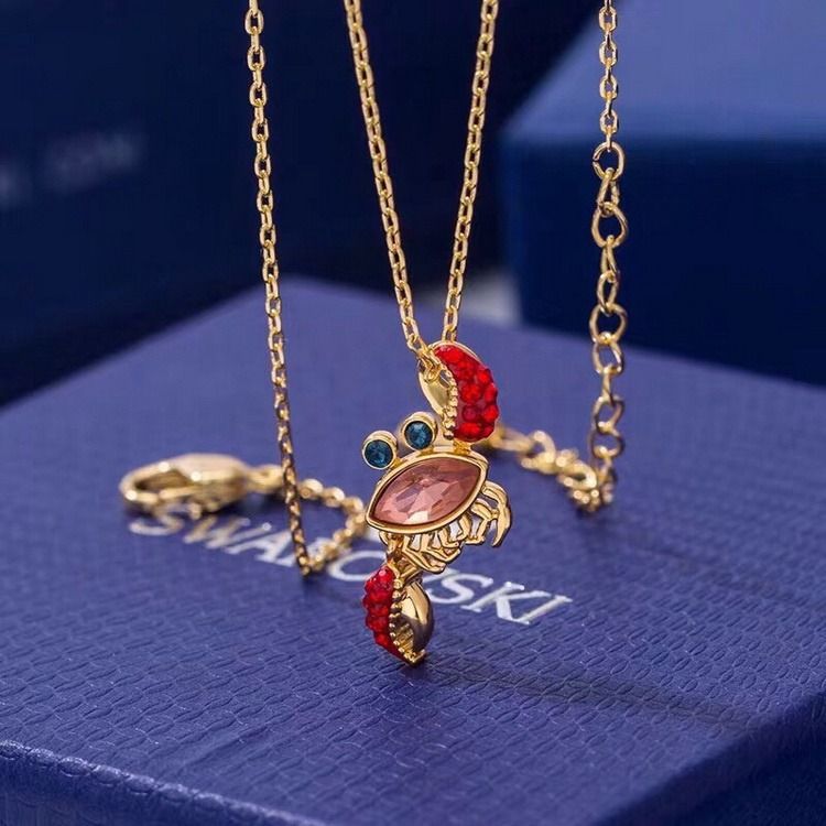 Swarovski Women s Crab Necklace