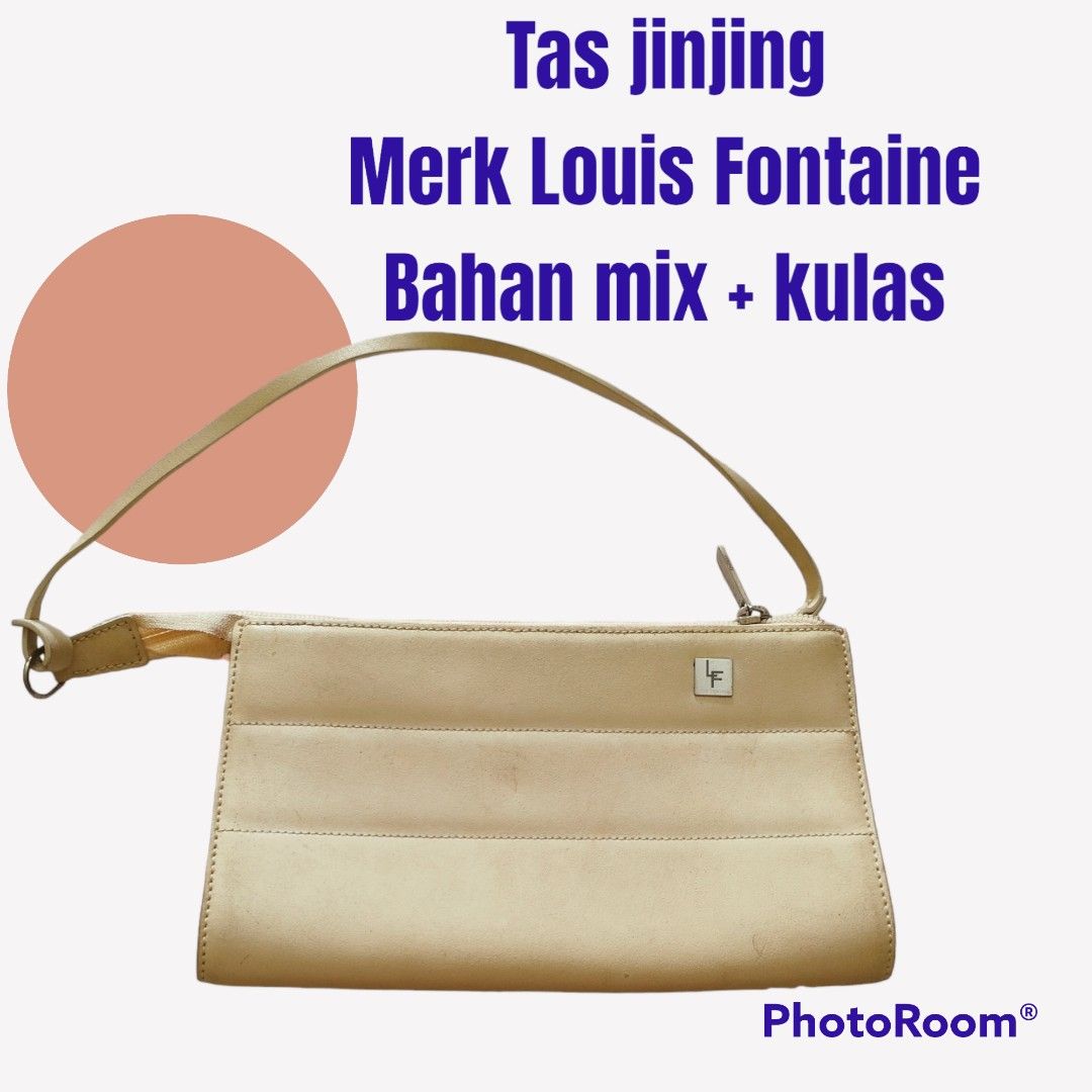 Louis Fontaine shoulder bag original, Barang Mewah, Tas & Dompet di  Carousell