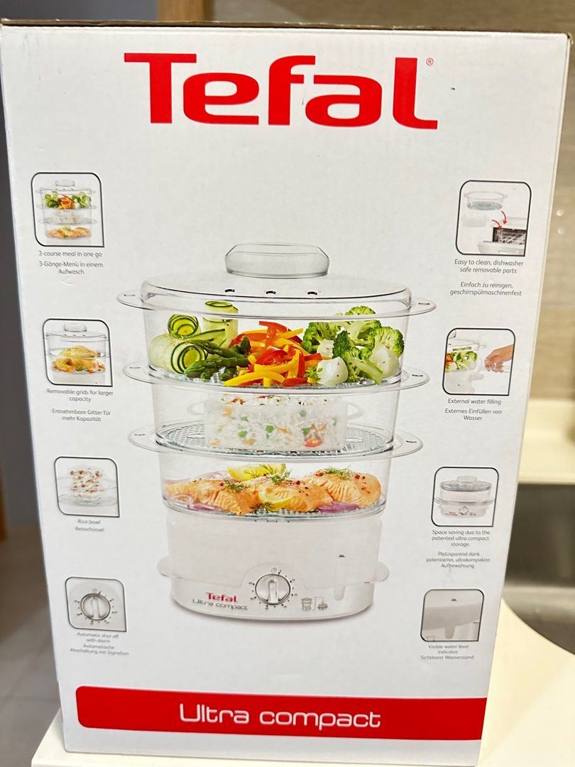 Tefal Ultra Compact Family Steamer, TV & Home Appliances, Kitchen
