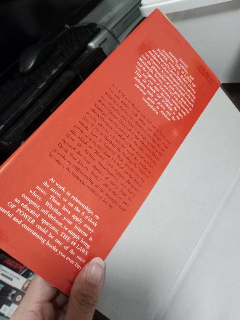 The 48 Laws Of Power Robert Greene Joost Elfers Hb Hobbies Toys The 48 Laws Of Power Robert Greene Joost Elfers Hb Hobbies Toys