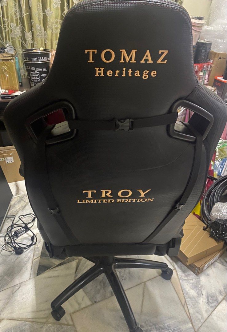 Tomaz Troy Gaming Chair, Furniture & Home Living, Furniture, Chairs on