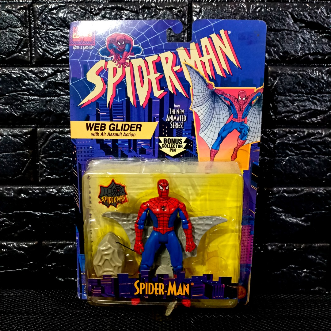 TOY BIZ Marvel Entertainment Spider Man The Animated Series Web