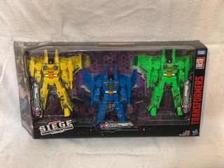 Transformers Transformer Generation 變形金剛 變型金剛 War for Cybertron WFC TAKARA TOMY Hasbro 孩之寶 正版 Siege 圍城 Seeker Acid Storm Ion Storm Nova Storm seekers 3-Pack 三人套