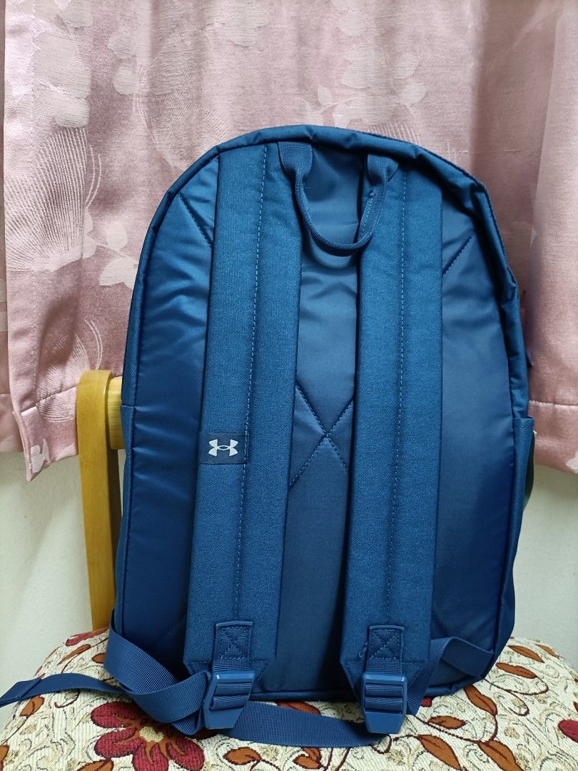Under armour laptop backpack bag Loudon blue under armour logo
