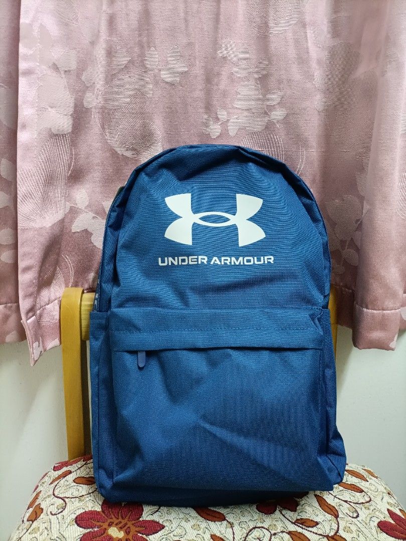 Under armour laptop backpack bag Loudon blue under armour logo