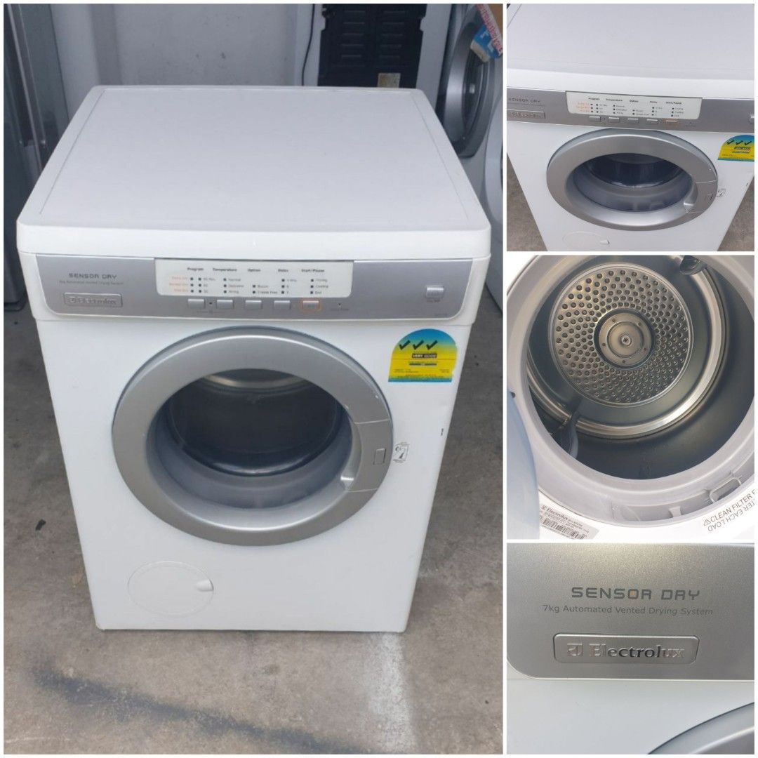 Used Electrolux vented clothes dryer 7.0kg vented dryer, pengering baju