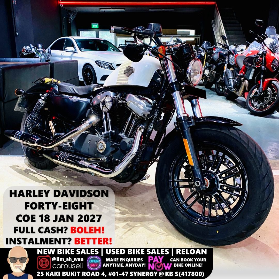 USED Harley Davidson Sportster Forty Eight Motorcycles